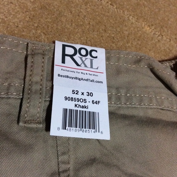 RocXL NWT Men’s Cargo Pant, 52X30 - Picture 8 of 9